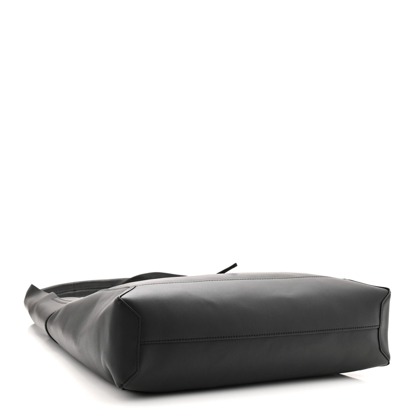 Calfskin Go Large Shoulder Bag Black