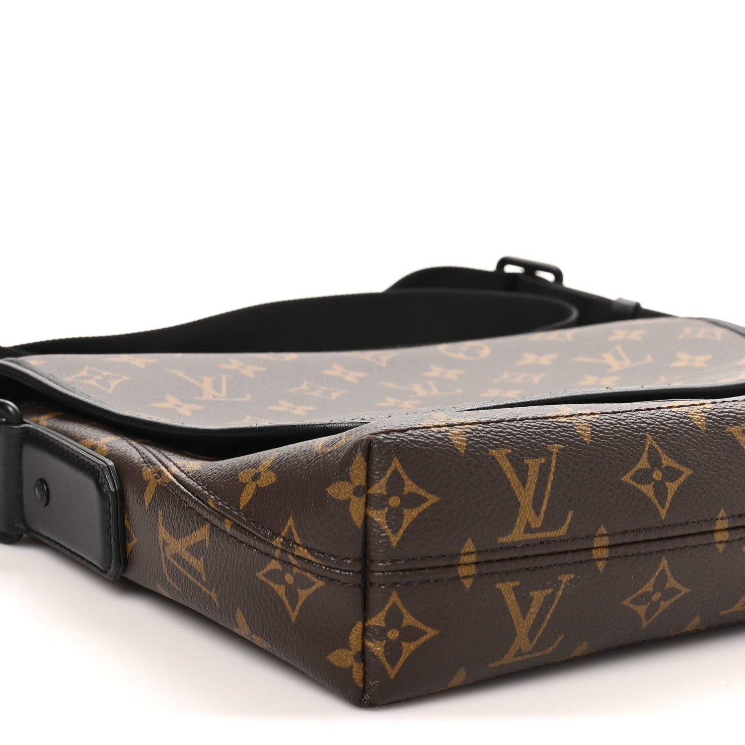 Louis Vuitton Monogram Macassar Magnetic Messenger 8 of 9