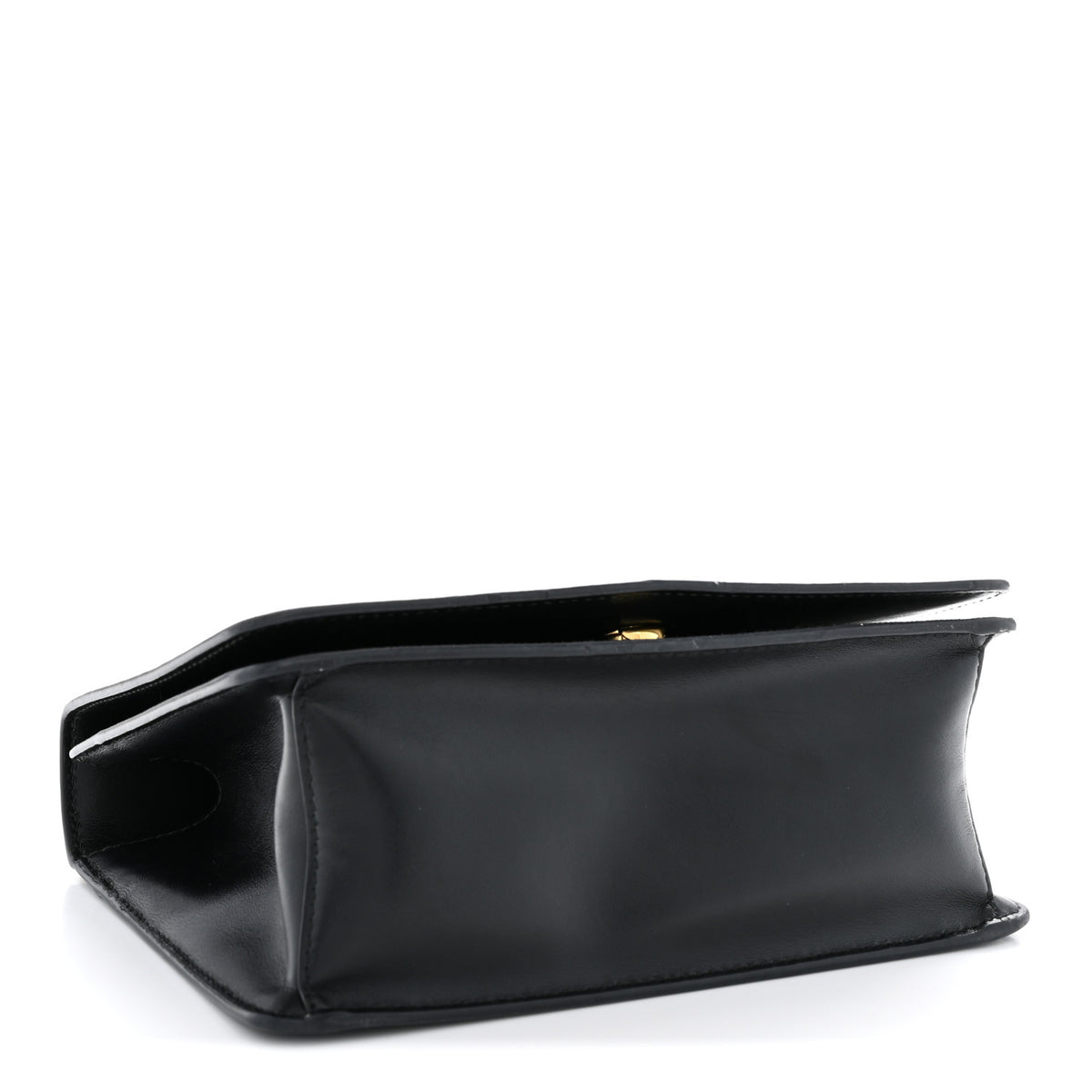 Prada Saffiano Chain Shoulder Bag Black 4 of 11