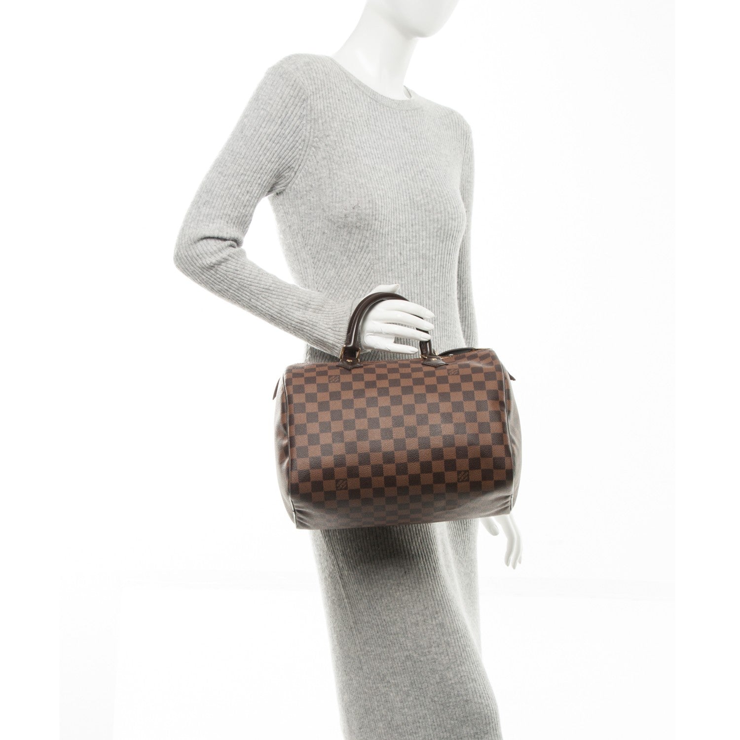 Louis Vuitton Damier Ebene Speedy 30 2 of 7