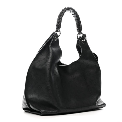 Louis Vuitton Mahina Carmel Hobo Black 3 of 11