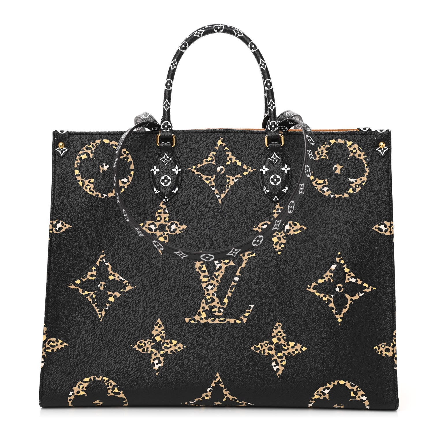 Louis Vuitton Monogram Giant Jungle Onthego GM Black 1 of 8