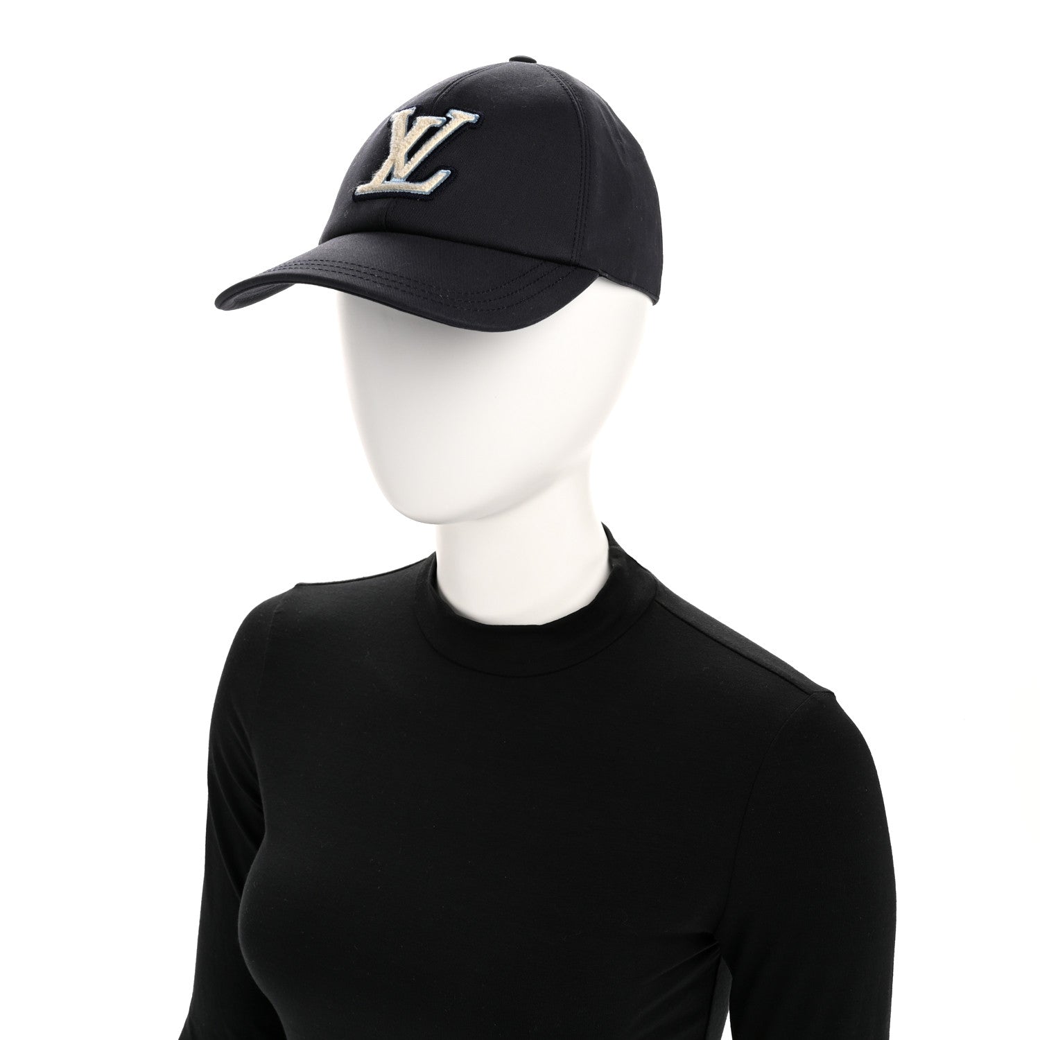 Louis Vuitton Cotton LV Signature Cap M Bleu Marine 2 of 8