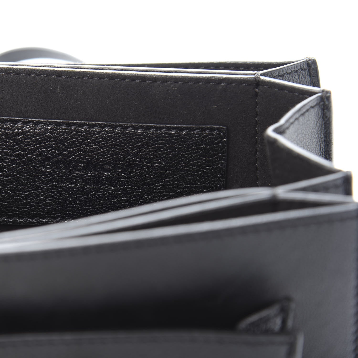 Givenchy Goatskin Mini GV3 Shoulder Bag Black 7 of 9