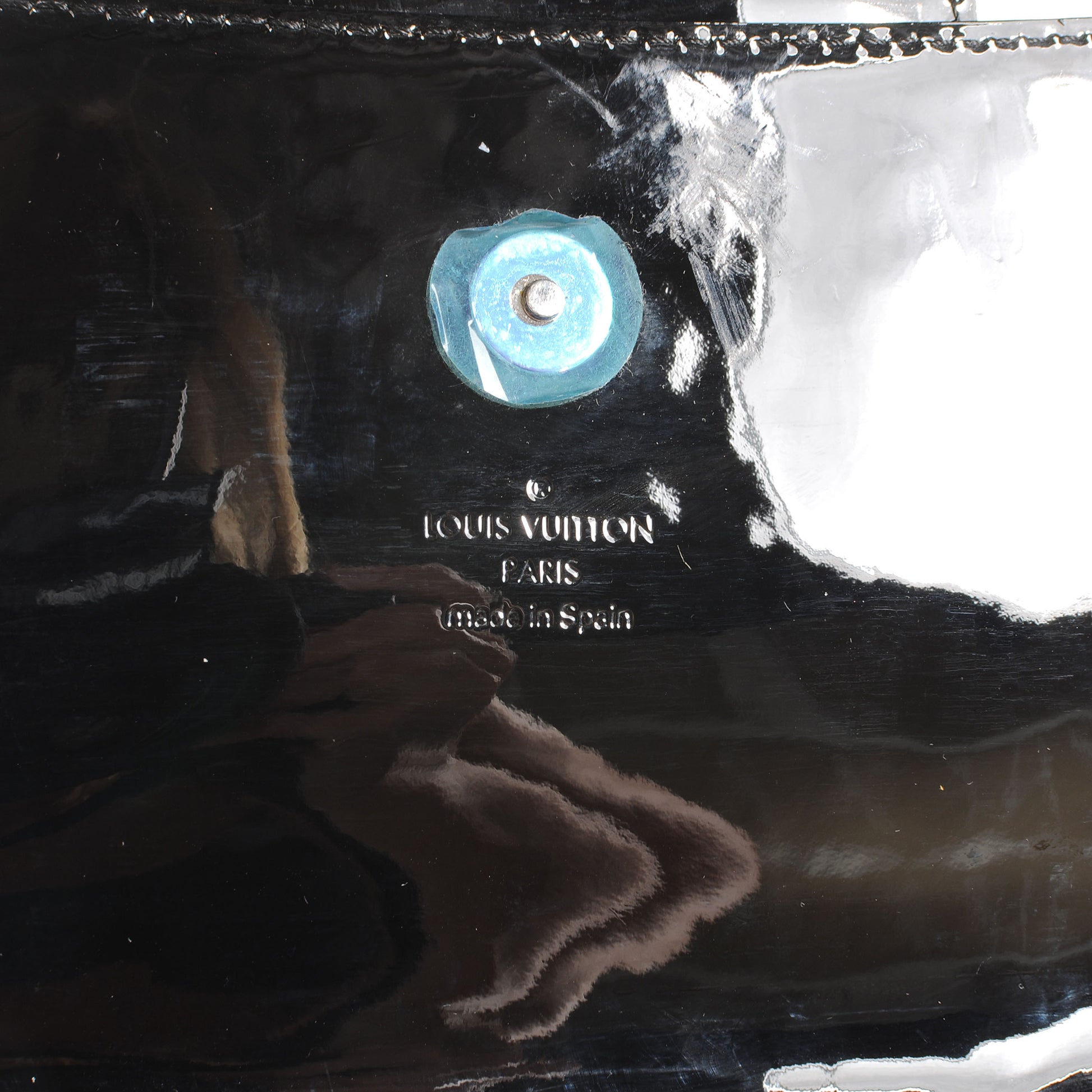 Louis Vuitton Epi Electric Sobe Clutch Black 5 of 7