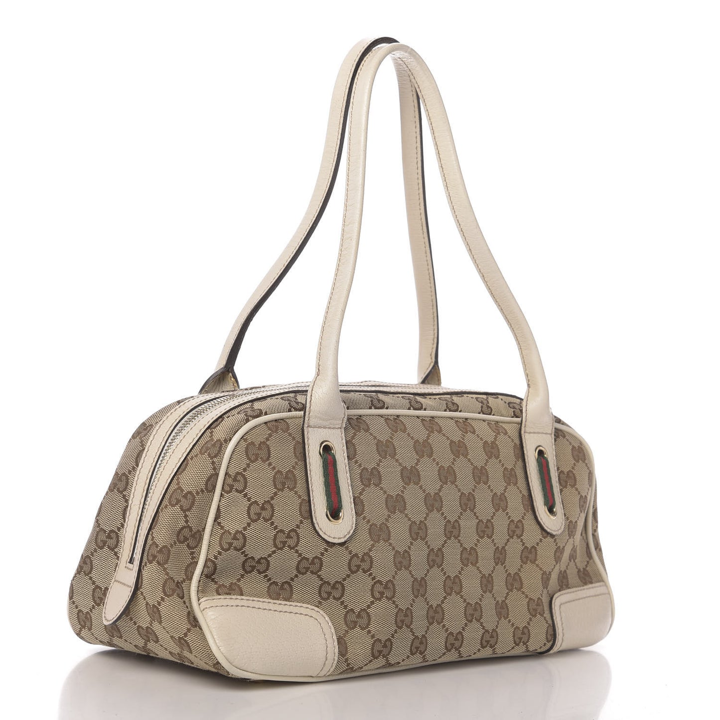 Monogram Small Princy Satchel Off White