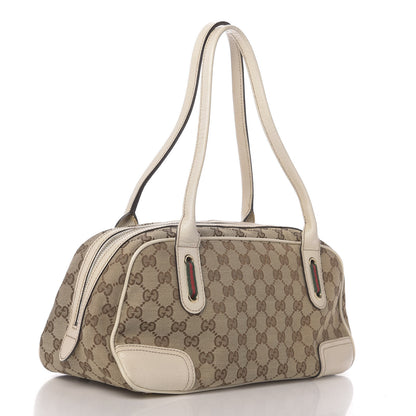 Gucci Monogram Small Princy Satchel Off White 3 of 15