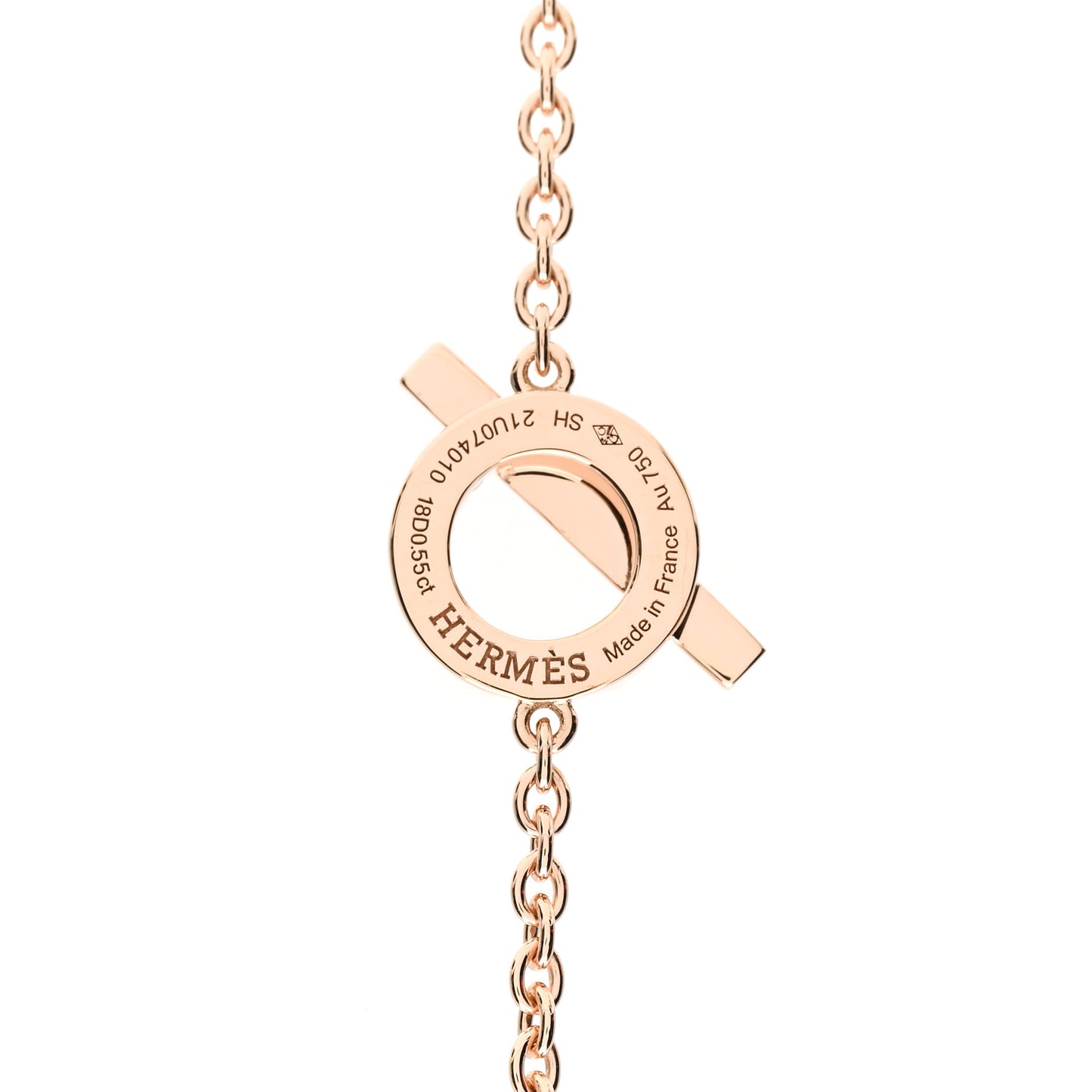 18K Rose Gold Diamond Finesse Bracelet SH