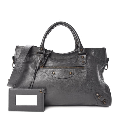 Balenciaga Agneau Classic Hardware City Gris Fossile 1 of 14