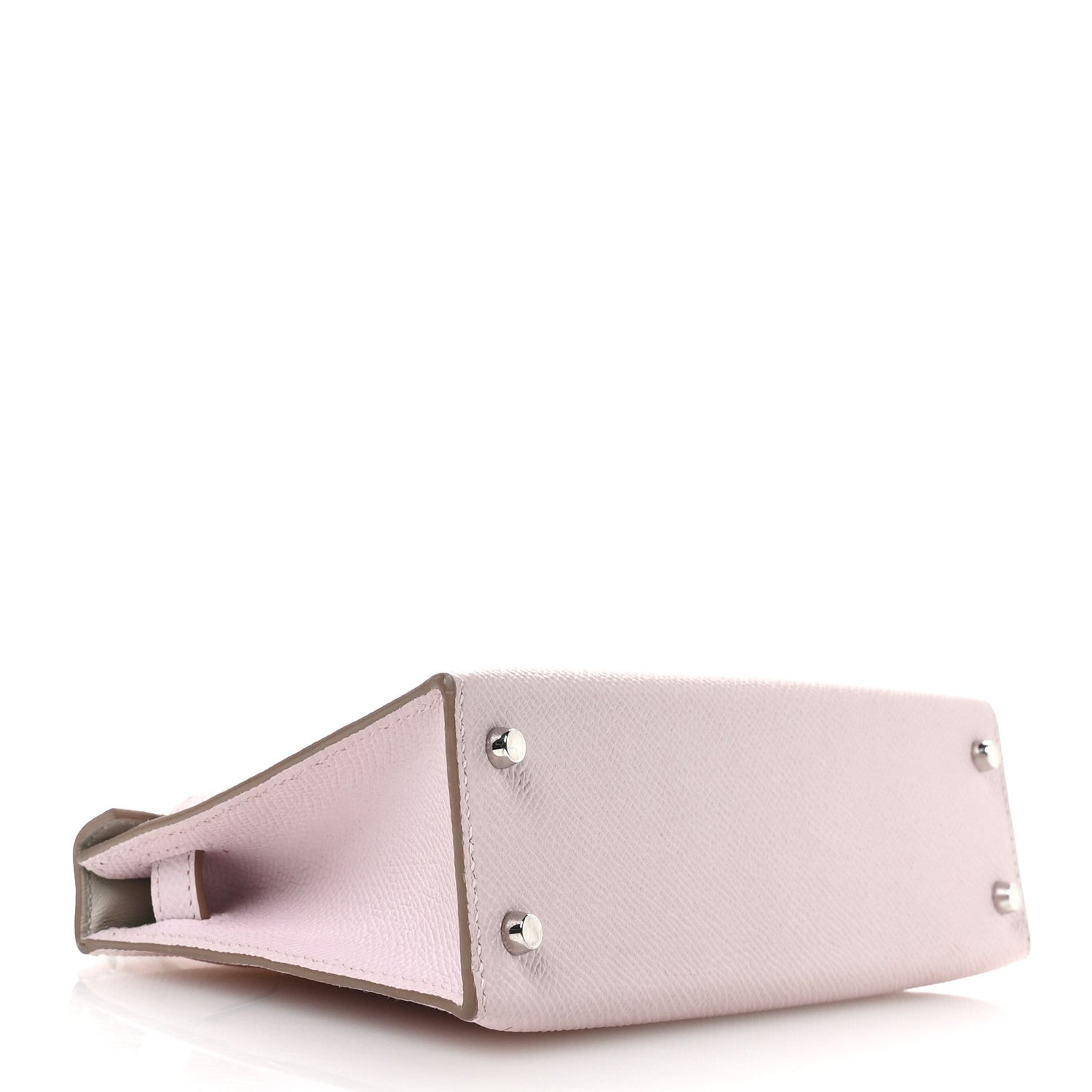 Hermes Epsom Horseshoe Mini Kelly Sellier 20 Mauve Pale Gris Perle 4 of 10
