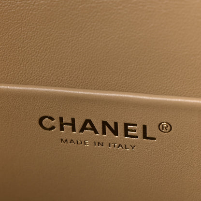 Chanel Suede Calfskin Souplissimo Maxi Flap Dark Beige 6 of 10