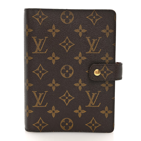 Monogram Medium Ring Agenda Cover
