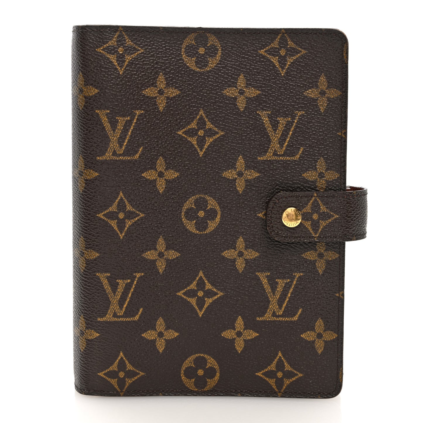 Monogram Medium Ring Agenda Cover