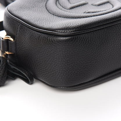 Gucci Pebbled Calfskin Small Soho Disco Bag Black 7 of 10