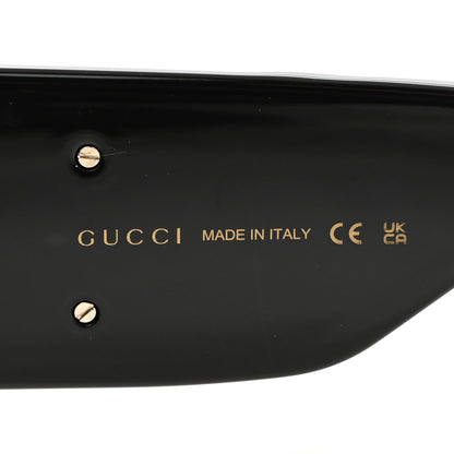 Gucci Acetate Frame GG Marmont Logo Sunglasses GG0810S Black 5 of 7