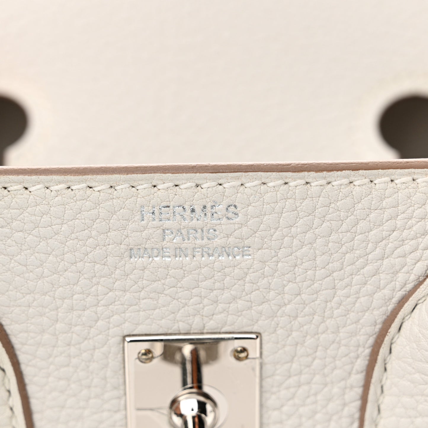 Togo Birkin 25 Gris Pale