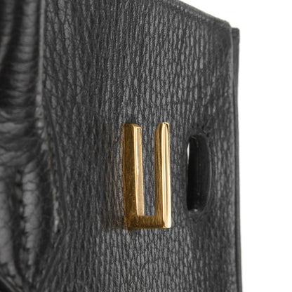 Hermes Ardennes Birkin 35 Black 14 of 24