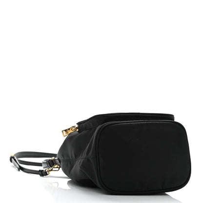 Prada Re-Nylon Duet Drawstring Shoulder Bag Black 4 of 9