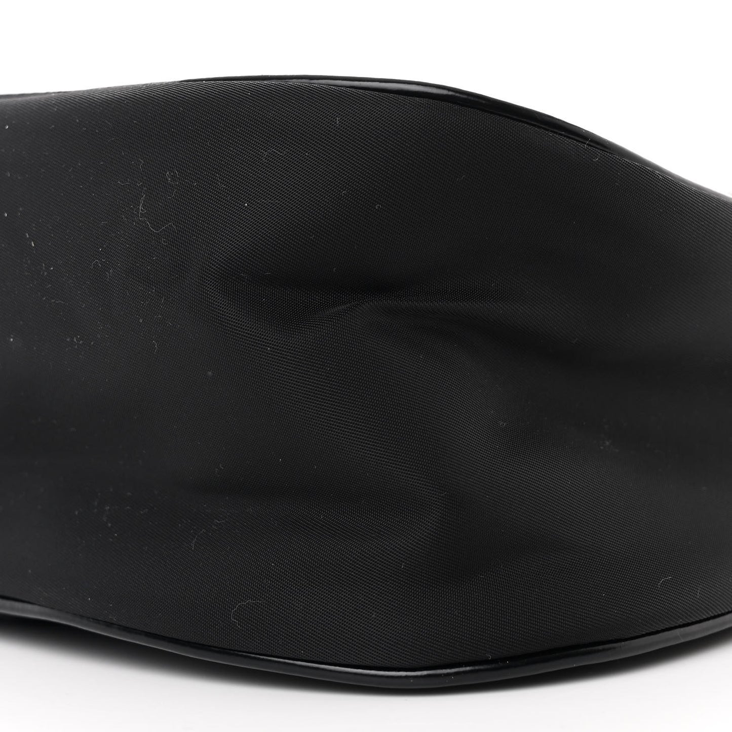 Re-Nylon Spazzolato Re-Edition 2002 Moon Bag Black