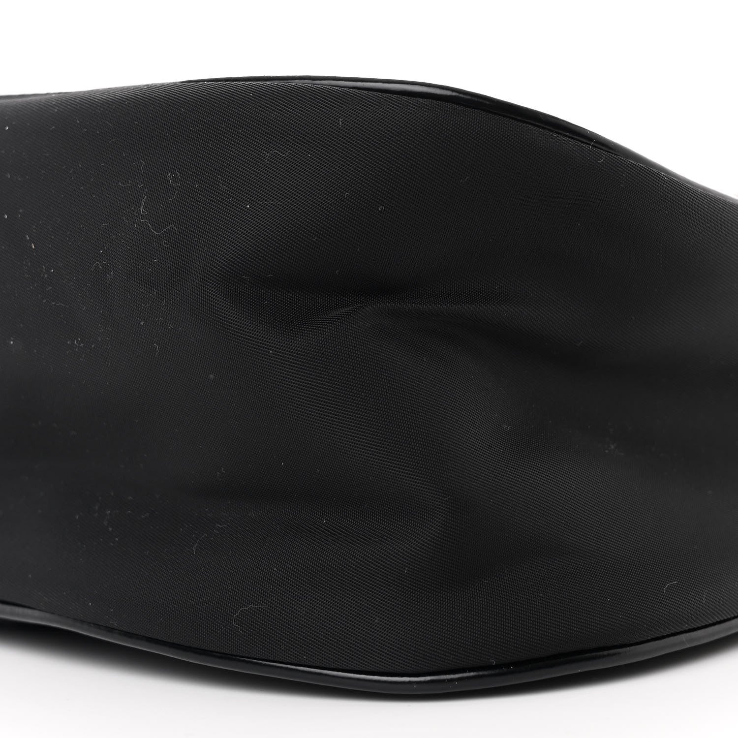 Prada Re-Nylon Spazzolato Re-Edition 2002 Moon Bag Black 10 of 10