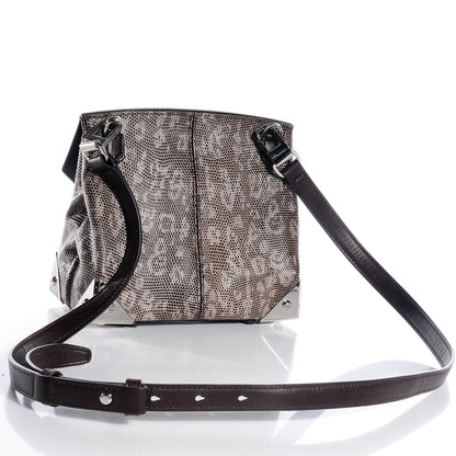 Alexander Wang Lizard Embossed Marion Prisma Crossbody Bag Geyser 3 of 8
