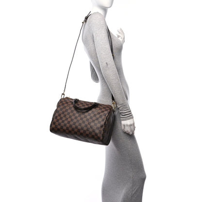 Louis Vuitton Damier Ebene Speedy Bandouliere 30 2 of 11