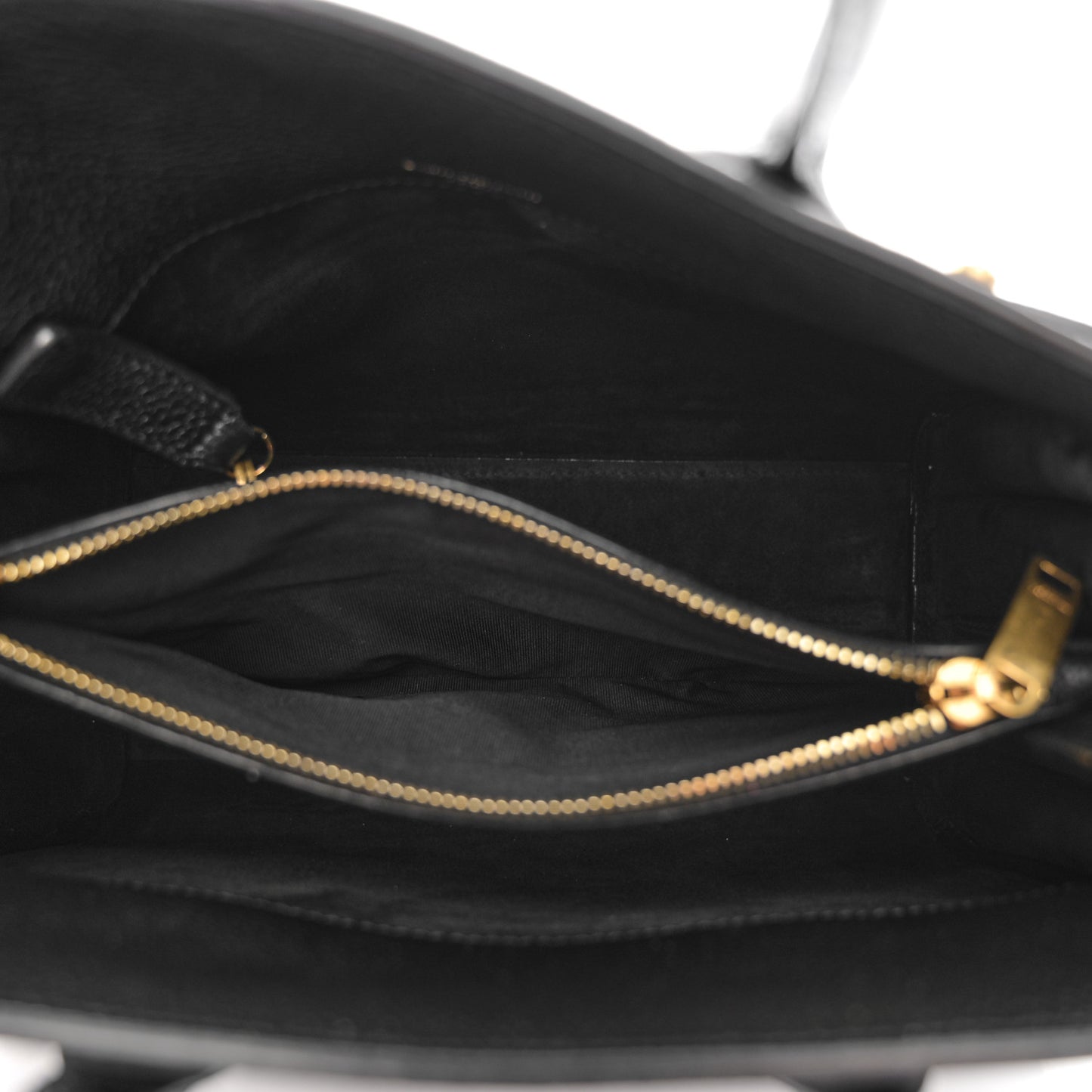 Grained Calfskin Baby Sac De Jour Souple Black