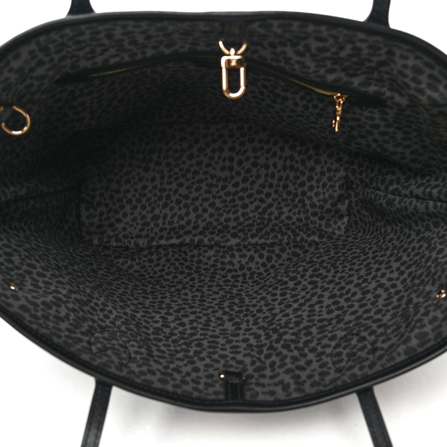 Louis Vuitton Monogram Giant Wild At Heart Neverfull MM Black 4 of 4