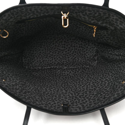 Louis Vuitton Monogram Giant Wild At Heart Neverfull MM Black 4 of 4