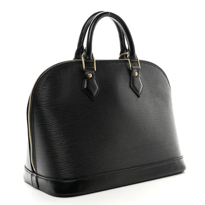 Louis Vuitton Epi Alma PM Black 3 of 12