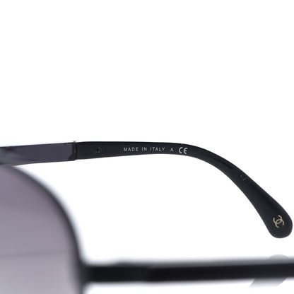 Chanel Aviator Sunglasses 4179 Black 8 of 10