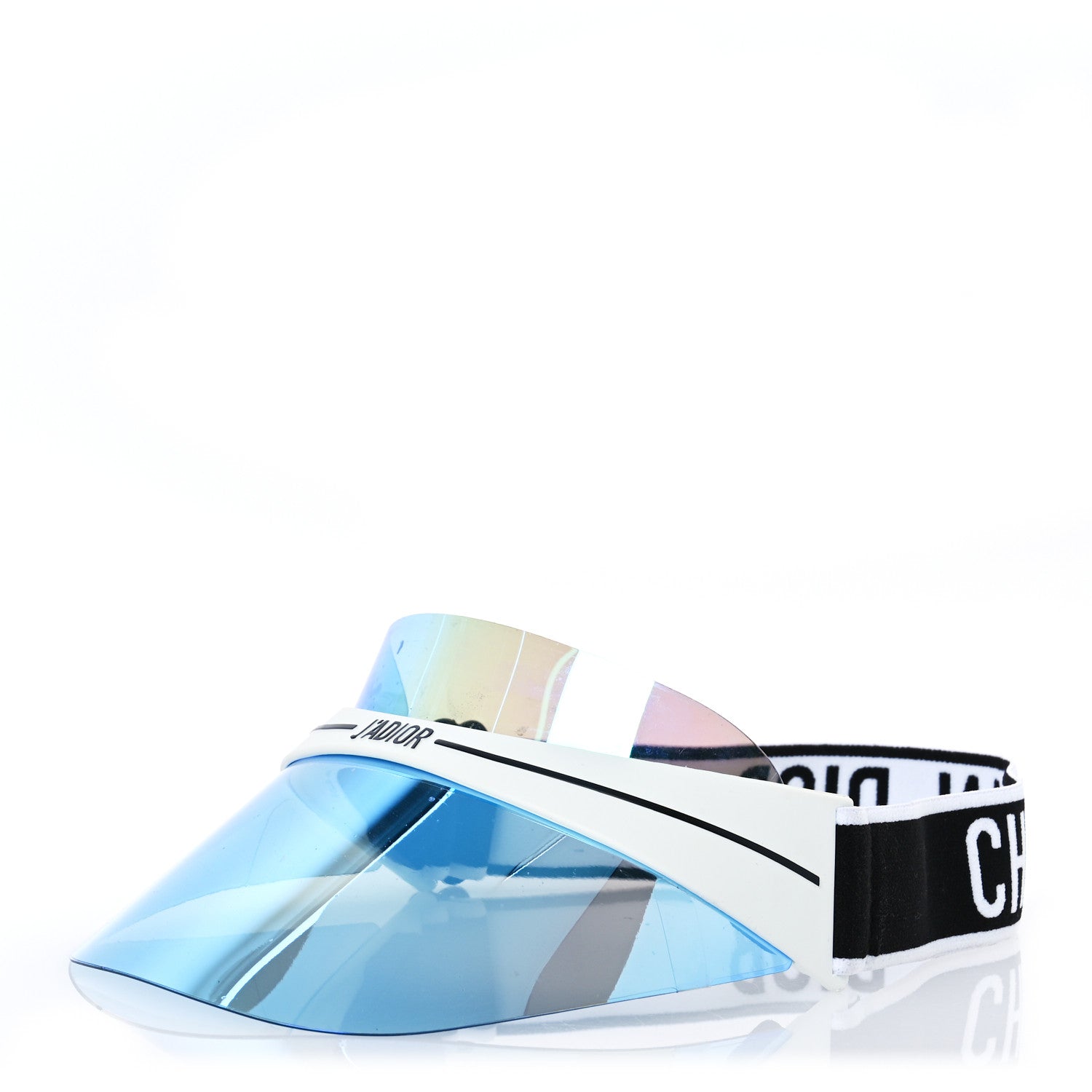 Christian Dior Mirrored DiorClub1 Sun Visor 1 of 12