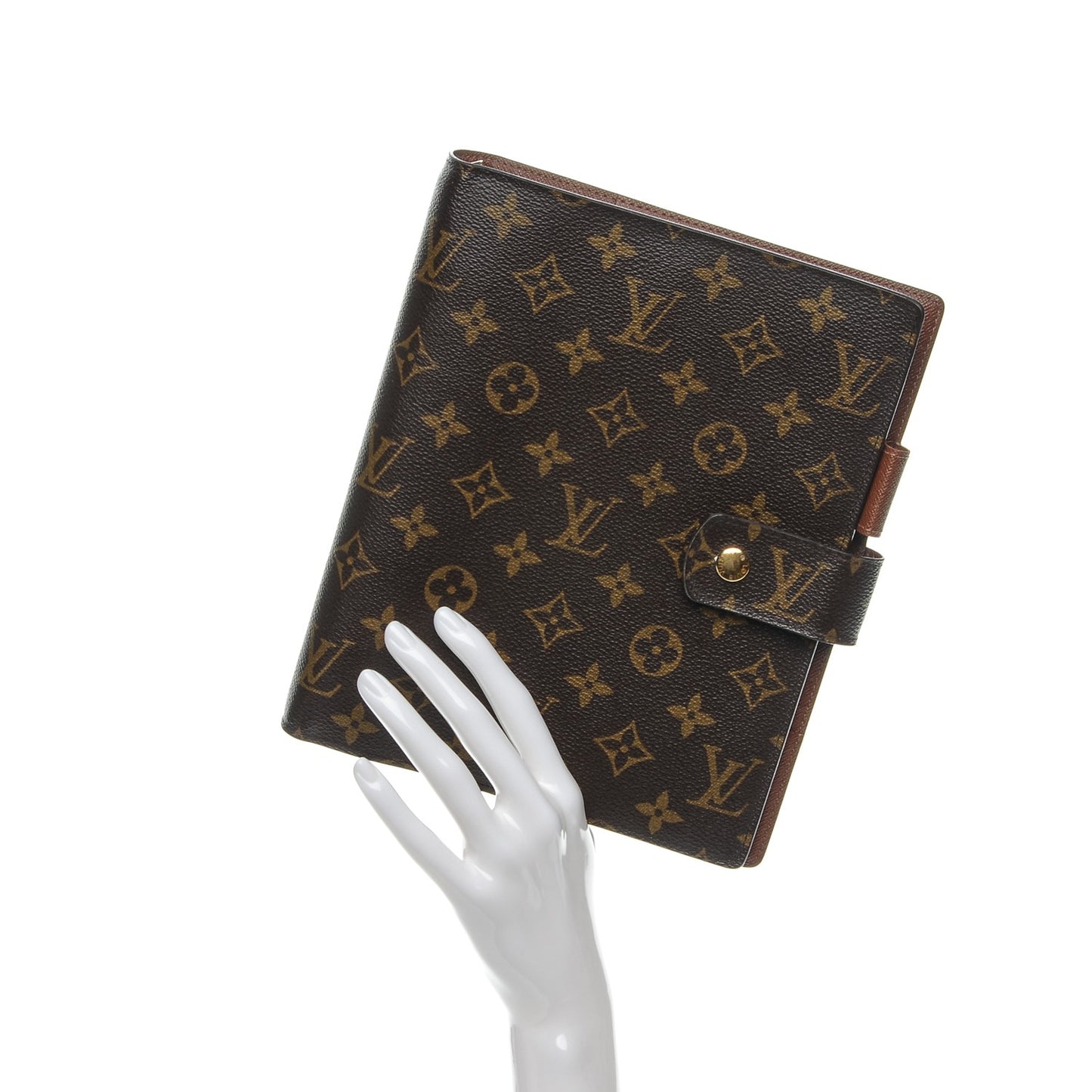 Monogram Large Ring Agenda Cover