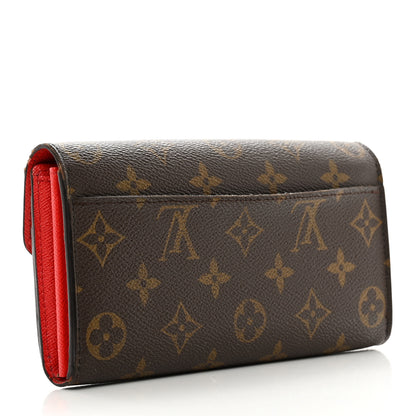 Louis Vuitton Monogram Sarah Birds Wallet 3 of 10