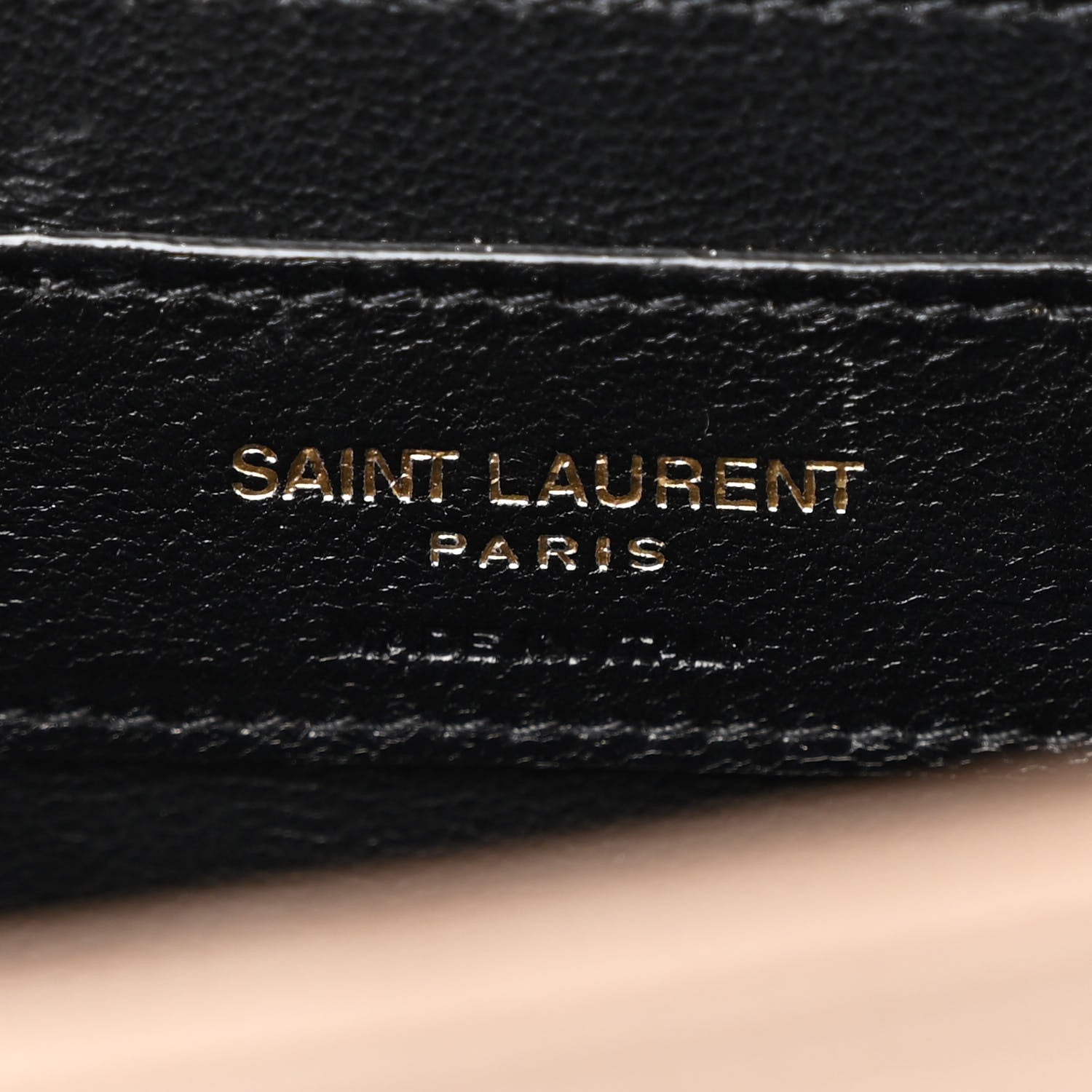 Saint Laurent Grain De Poudre Medium Monogram Kate Satchel Dark Beige 6 of 11
