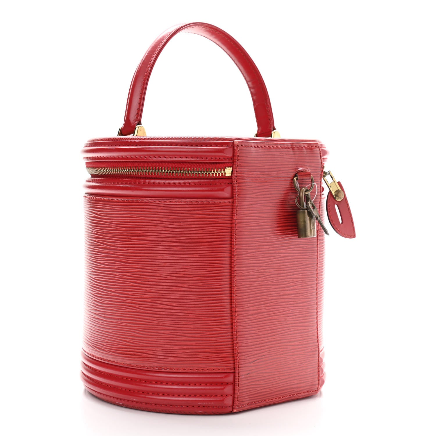 Louis Vuitton Epi Cannes Castillan Red 3 of 12