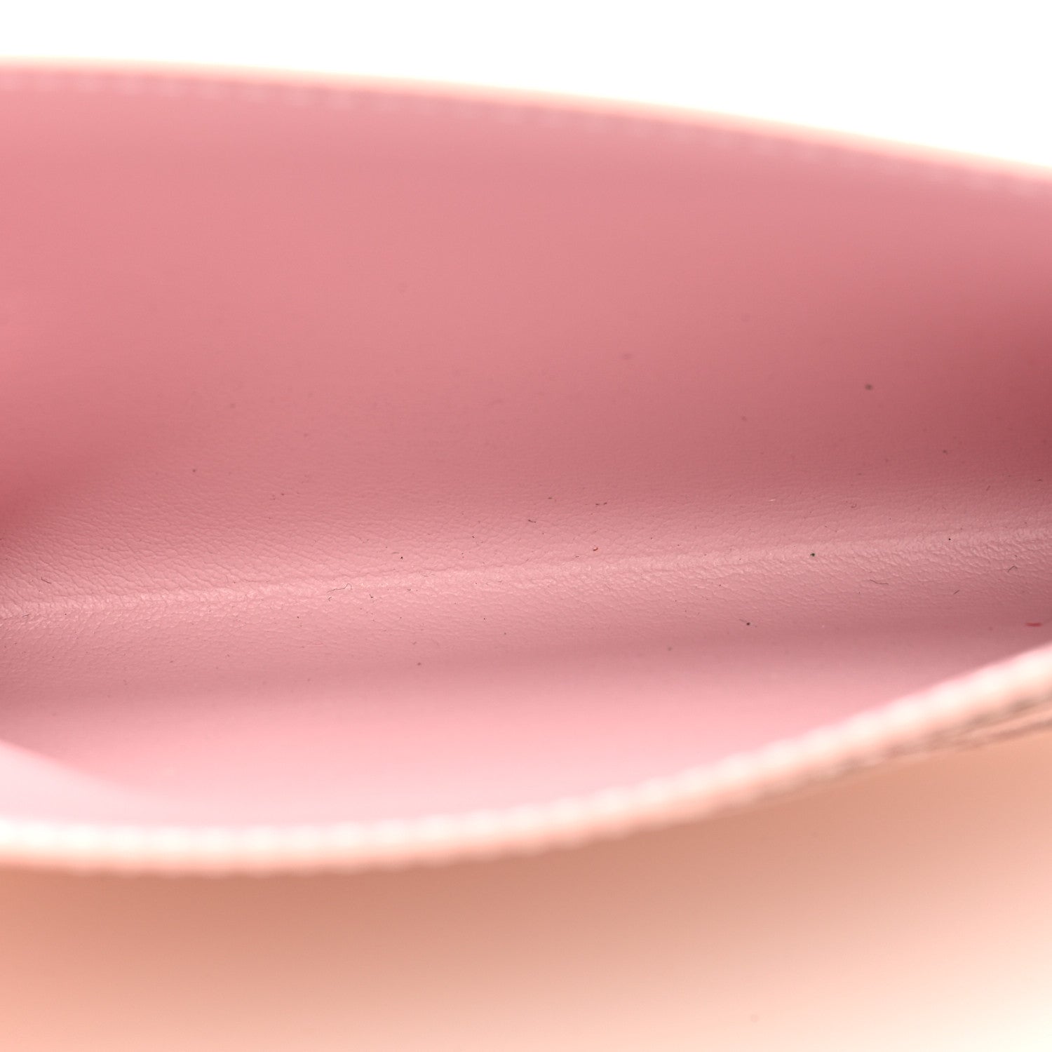 Louis Vuitton Calfskin Felicie Card Holder Insert Rose Ballerine 5 of 6