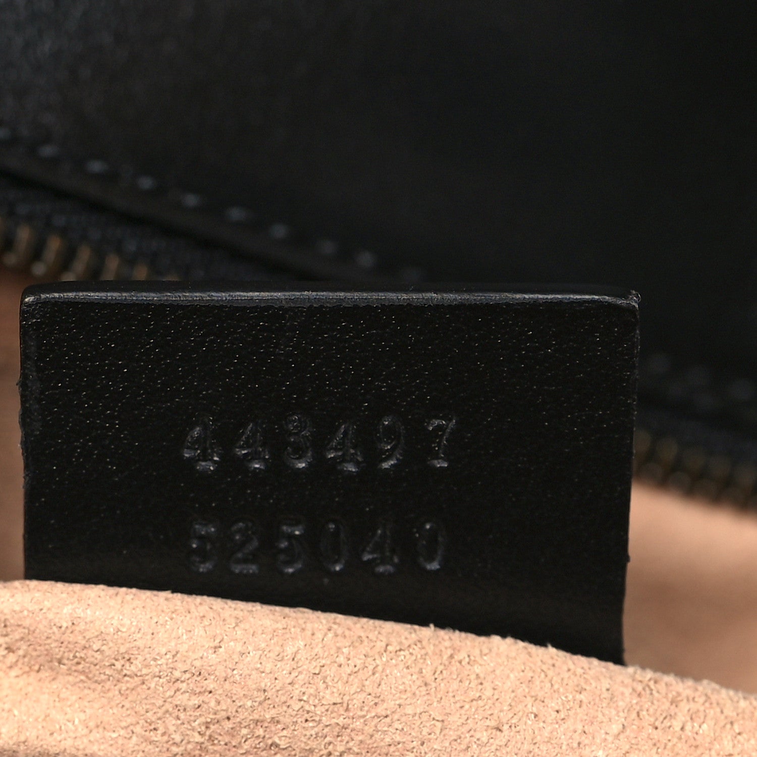 Gucci Calfskin Matelasse Small GG Marmont Shoulder Bag Black 7 of 9