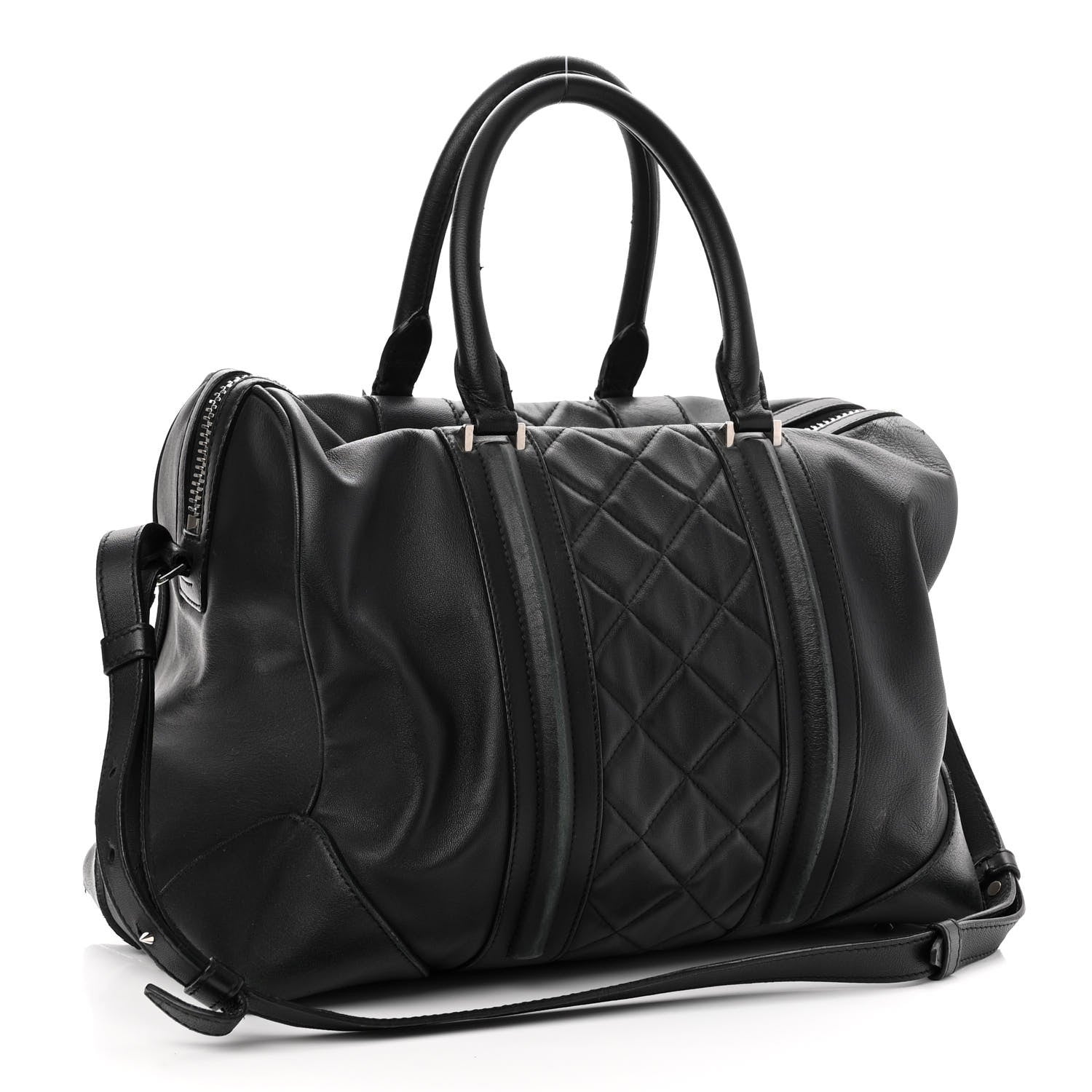 Givenchy Lambskin Quilted Medium Lucrezia Black 3 of 13