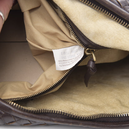 Bottega Veneta Nappa Intrecciato Large Veneta Hobo Ebano 8 of 15