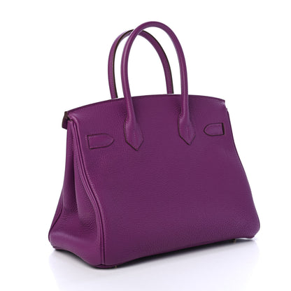 Hermes Togo Birkin 30 Anemone 2 of 9