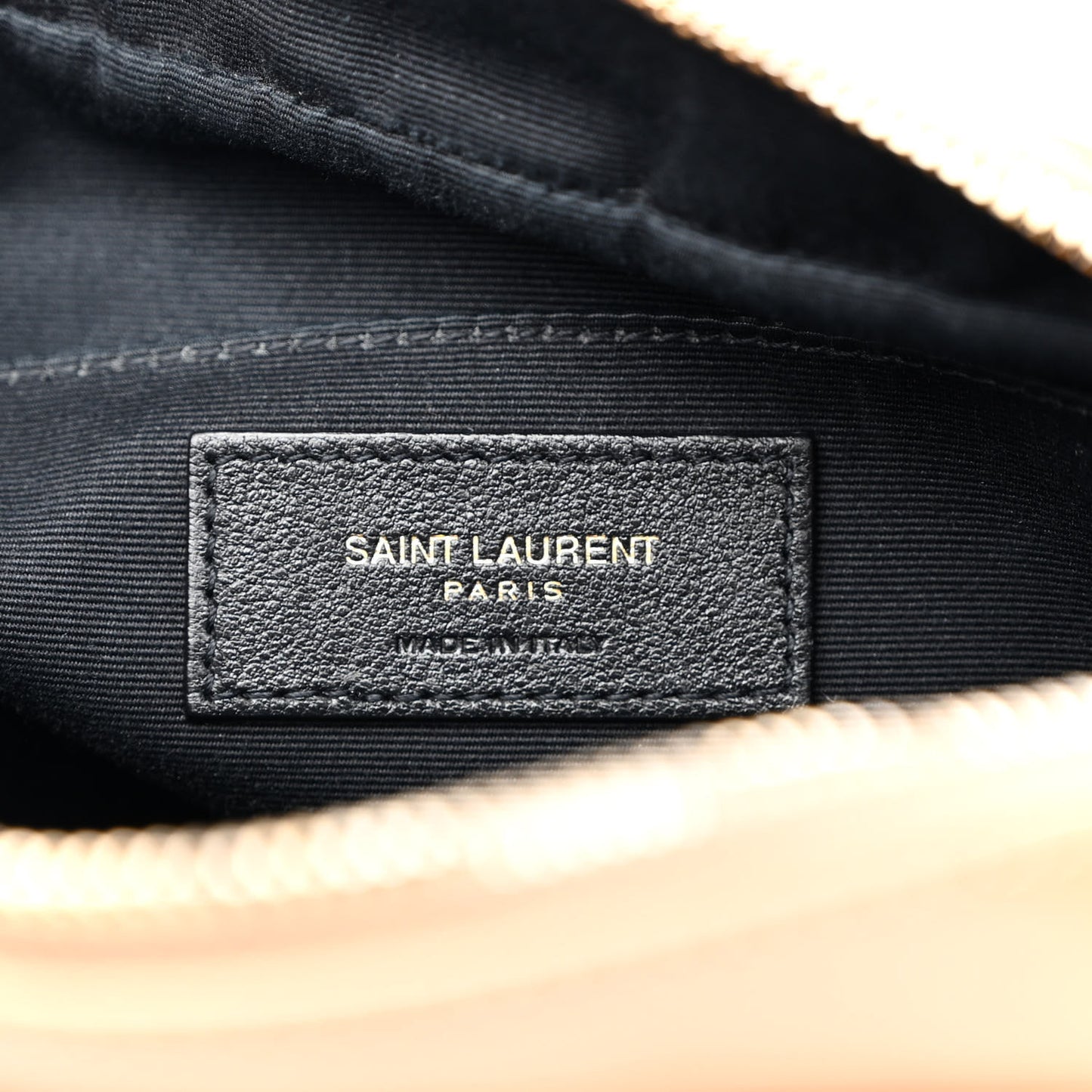 Calfskin Matelasse Monogram Lou Camera Bag Dark Beige