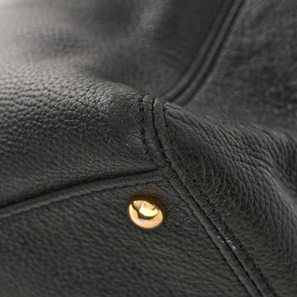 Chanel Calfskin Cerf Executive Shopper Tote Black 11 of 12