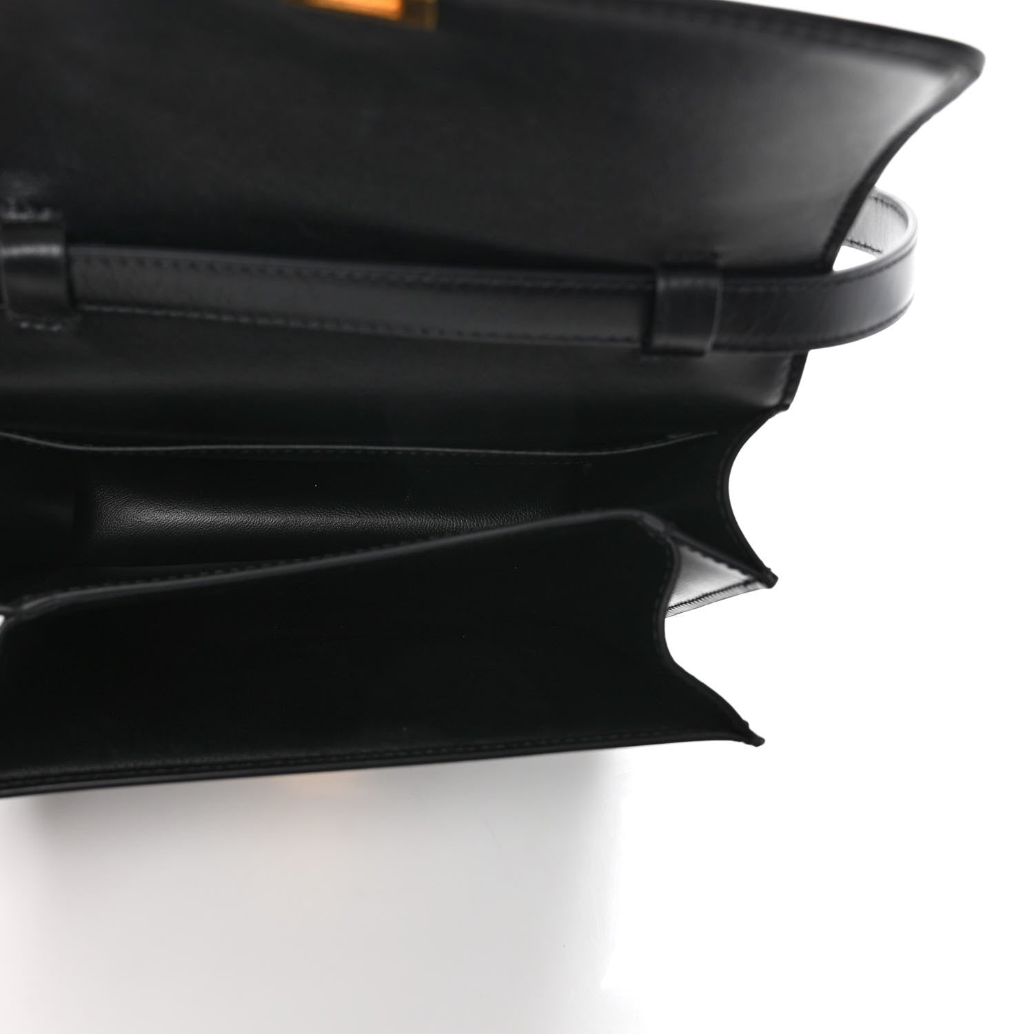 Celine Box Calfskin Teen Classic Box Flap Bag Black 6 of 10