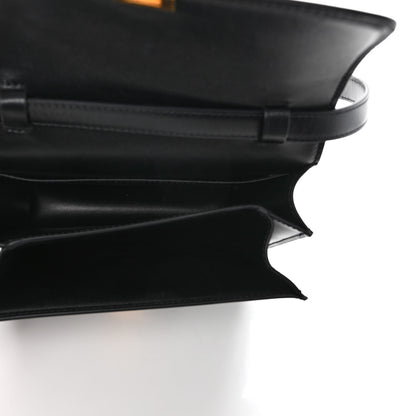 Celine Box Calfskin Teen Classic Box Flap Bag Black 6 of 10