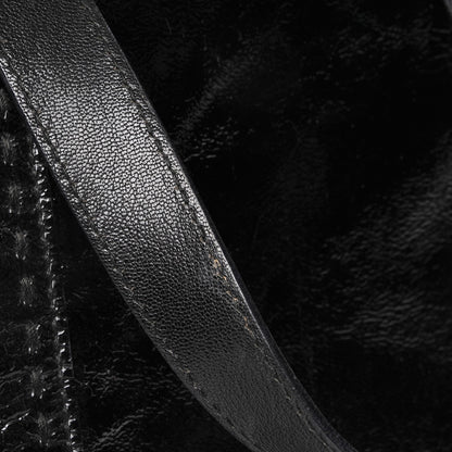 Saint Laurent Patent Calfskin Oversized Muse Black 10 of 12