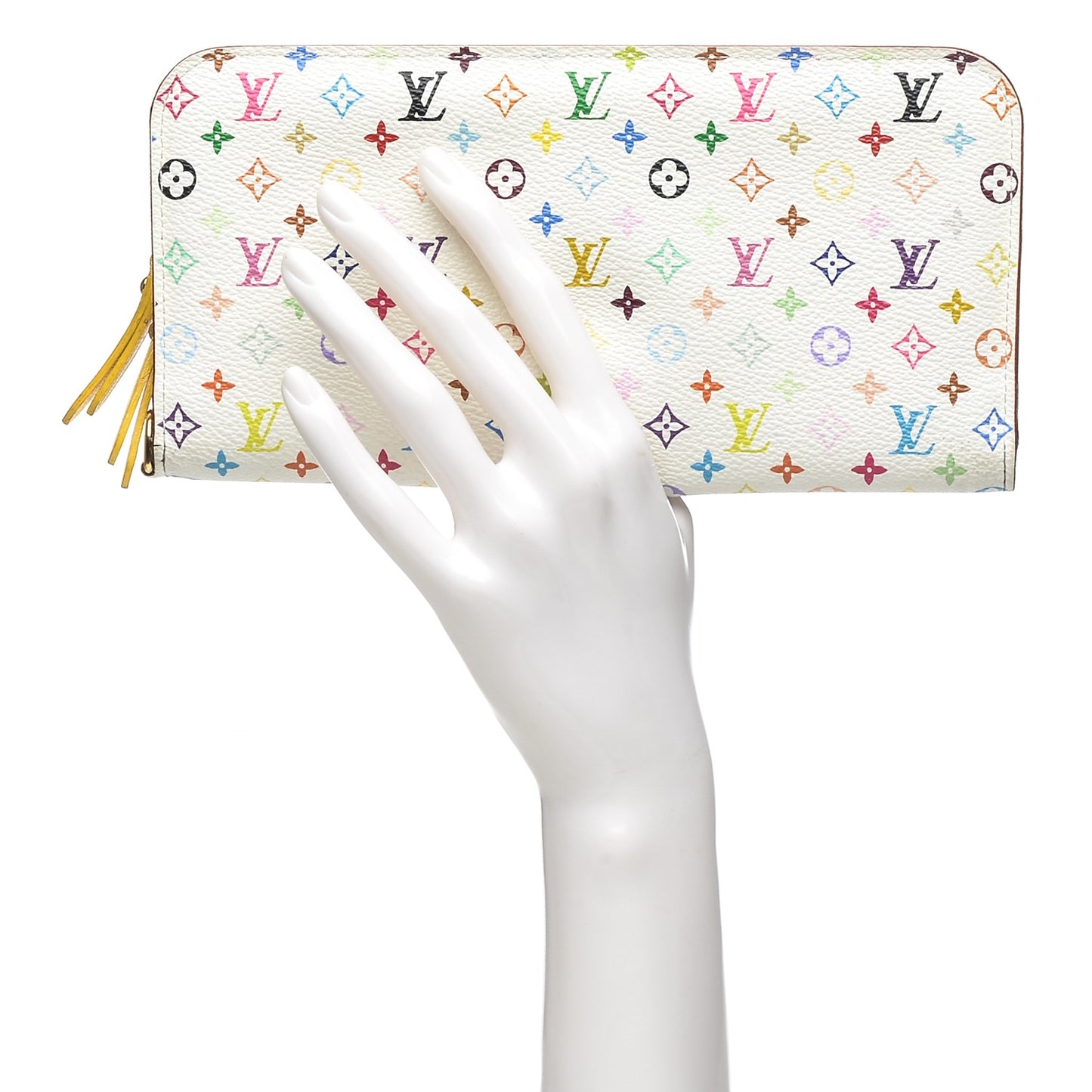 Monogram Multicolor Insolite Wallet White Citron