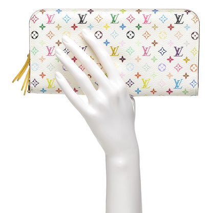 Louis Vuitton Monogram Multicolor Insolite Wallet White Citron 2 of 7