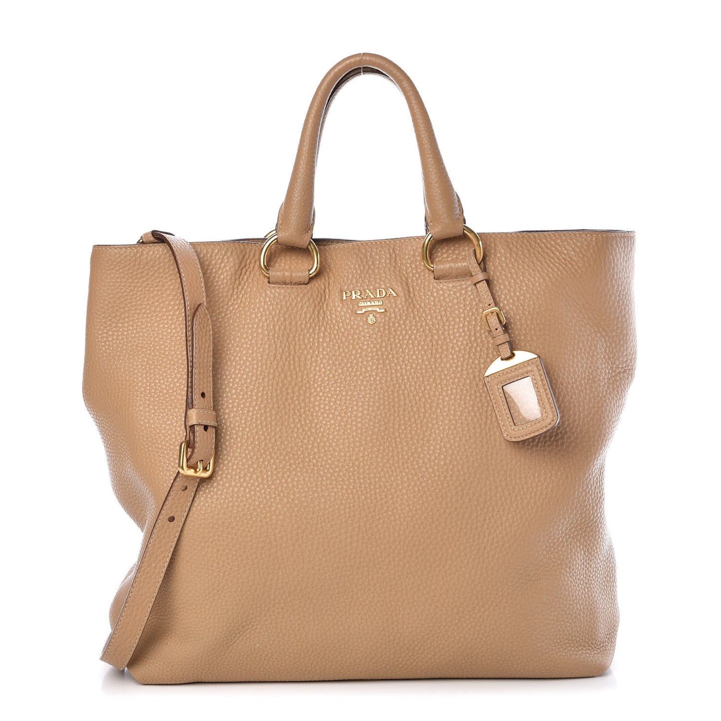 Vitello Daino Shopping Tote Sughero