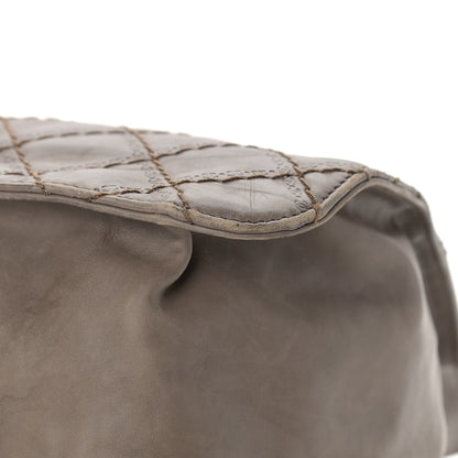 Chanel Calfskin CC Crave Tote Taupe 11 of 12